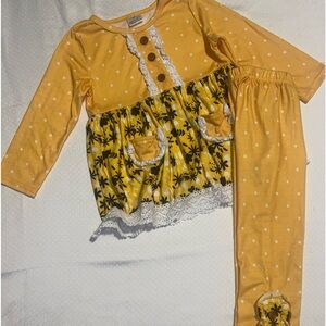 3t little girls pants outfit by exclusive of decoration.